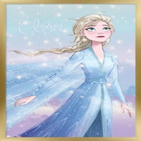 Disney Frozen - Elsa Glettsov zidni poster, 14.725 22.375 Uramljeno