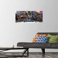 Marvel Cinemat univerzum - osvetnici - Endgame - linijski zidni poster sa push igle, 14.725 22.375