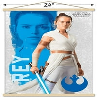 Star Wars: Raspon Skywalker - Rey zidni poster sa magnetnim okvirom, 22.375 34
