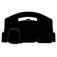 Crtica dizajna tepiha crna prilagođena kondicija crtica poklopac odgovara: 15- Chevrolet Silverado w o