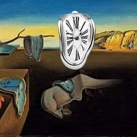 Decluted Clock Decor Art Inspirirani zidni sat Twisted polica Viseća nadrealista za ukrasnu trgovinu Početna