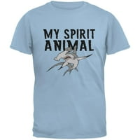 Moj duh životinjski čekići morski pas svijetli majica za mlade - mala