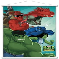 Marvel stripovi TV - Hulk i agenti s razbijenim zidnim posterom, 14.725 22.375