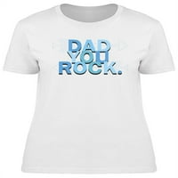 Tata te Rock dizajn T-Shirt žene-Image by Shutterstock, ženski XX-veliki
