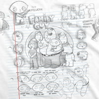 Family Guy skica Muška grafička majica