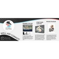 Stupell Industries Roswell NM Ufo Kup za kafu Travel & Mjesta Palika Galerija Omotana platna Print Wall