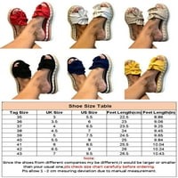Ženske Ženske Bowknot Papuče Klizaju Na Ravne Sandale Na Plaži Japanke Cipele Za Tobogane