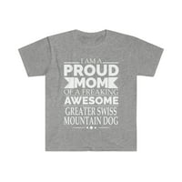 Ponosna mama švicarska planinska pasa mama majčin majica majke unise majica S-3XL