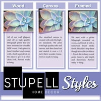 Stupell IndustriesBe tako sretna tipografija uokvirena Giclee teksturirana Umjetnost framed Wall Art od