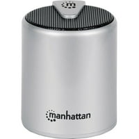 Manhattan prijenosni Bluetooth zvučnik, srebro