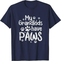 Moji Unuci Imaju Šape Smiješan Pas Mačka Baka Baka T-Shirt