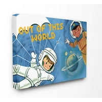 Dječija soba Stupella od ove riječi crtani film o svemirskim astronautima Dječiji rasadnik dizajn platna