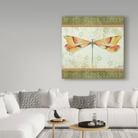Zaštitni znak likovne umjetnosti' Lebellule Dragonfly ' platno Art Jean Plout