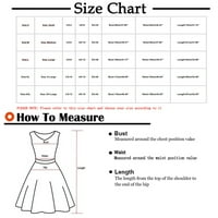 Clearance-rasprodaja ljetne haljine za žene s printom bez rukava digitalna print haljina okruglog vrata