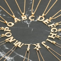 Ruziyoog ogrlice za žene modni ženski poklon Engleski pismo ime lanac privjesak ogrlice nakit privjesak