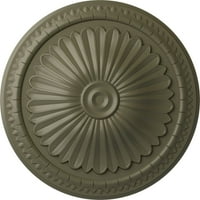 Ekena Millwork 15 od 3 4 P Alexa stropni medaljon , ručno oslikani spartanski kamen
