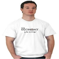 Ekonomija za odrasle finansije Wall Street Muška grafički T Shirt Tees Brisco Brands L