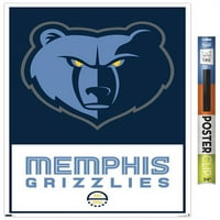 Memphis Grizzlies - Logo zidni poster, 22.375 34