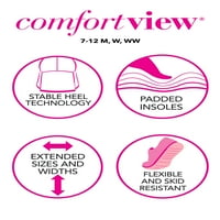 Comfortview ženska široka širina Carmella Sandal Sandal