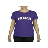 - Ženska majica kratki rukav, do žena veličine 3xl - Iowa