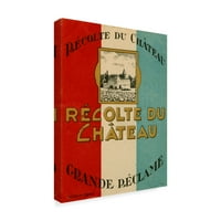 Zaštitni znak likovne umjetnosti 'Recolte du Chateau' platno umjetnost nepoznato