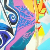 Graffiti Art LxXi-platna ili fino štampana zidna umjetnost