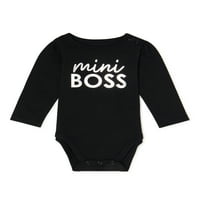 Garanimals Baby Girls ' Mini boss dugi rukav bodysuit