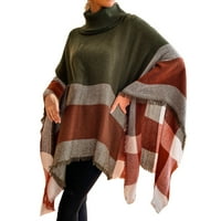 adviicd džemper ženski Houndstooth uzorak pleteni džemper prsluk bez rukava labav V-izrez 90s prsluk pulover