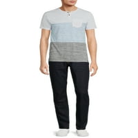 Ocean Trenutno muške košulje Henley s kratkim rukavima, veličine S-XL