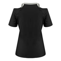 Symoidne majice za vježbanje za žene - slobodno vrijeme modni ispisani remen bez rukava V-izrez Ženske