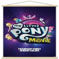HASBRO My Mali Pony Movie - Jedan zidni poster sa magnetnim okvirom, 22.375 34