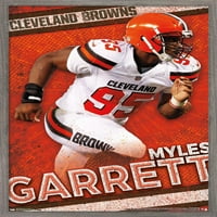 Cleveland Browns - Myles Garrett Zidni Poster, 22.375 34