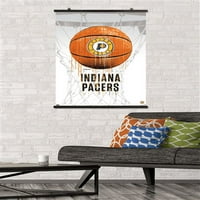 Indiana Pacers - Kaplježni košarkaški zidni poster, 22.375 34