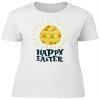 Happy Uskrs Golden Egg Sparkles T-Shirt žene-Image by Shutterstock, ženski XX-veliki