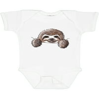 Inktastični kiniart Sloth Poklon Baby Boy ili Baby Girl Bodysuit